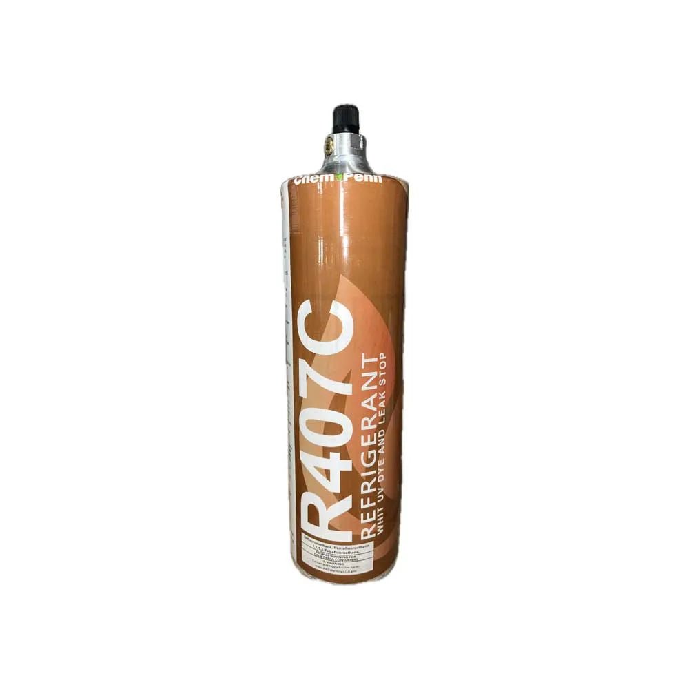 R-407C Refrigerant with Leak-Stop and UV-Dye, 27.9 oz