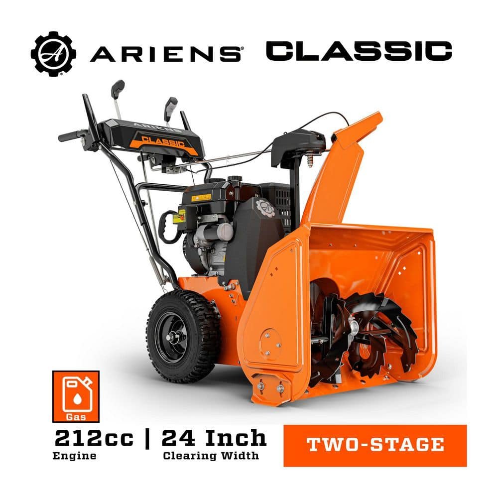 Ariens Classic 24 in. 212cc Electric Start 2-Stage Self-propelled Gas Snow Blower 920036