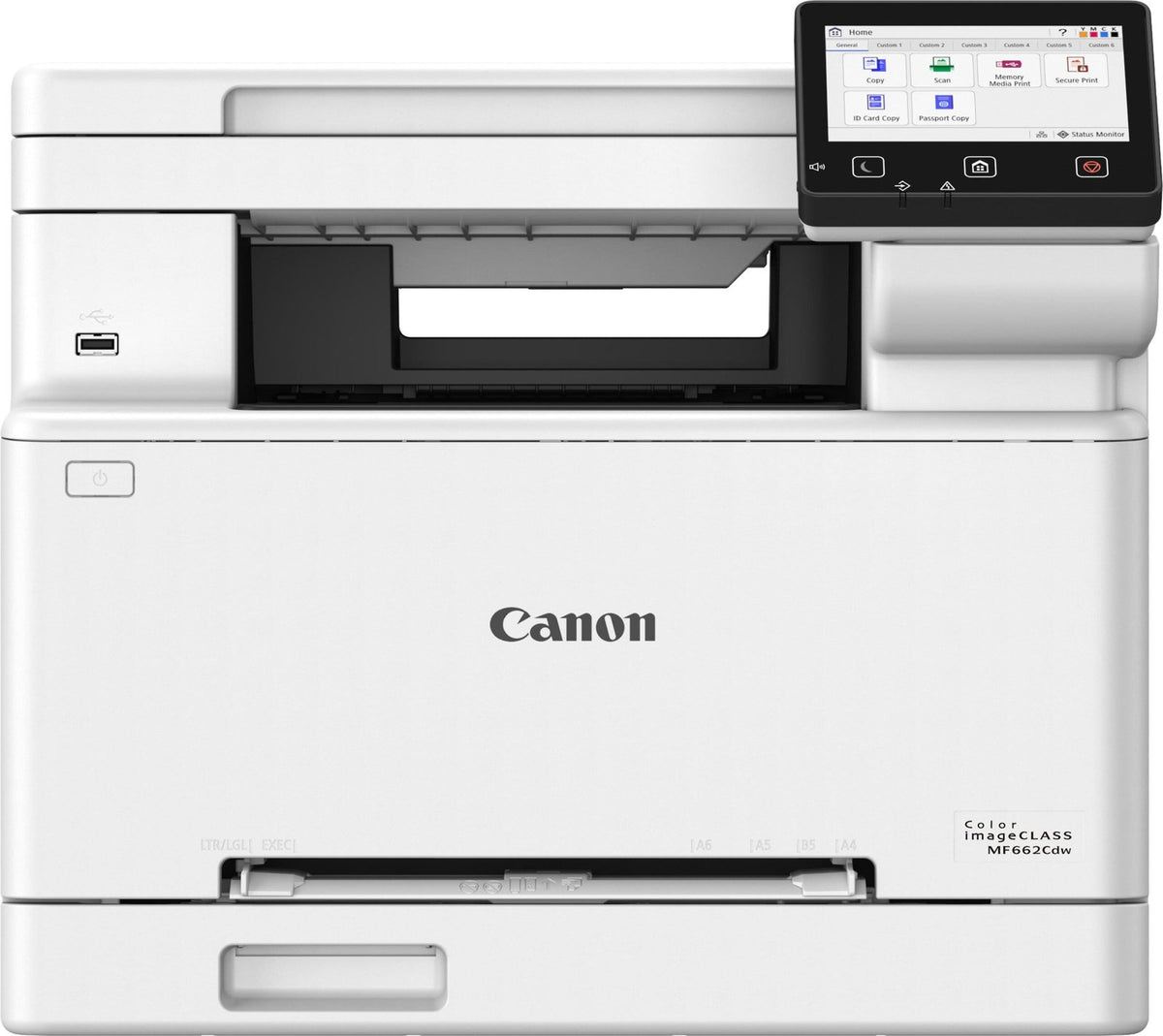 Canon – imageCLASS MF662Cdw Wireless Duplex All-In-One Color Laser Printer – White