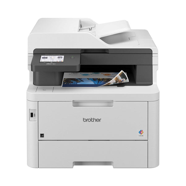 Brother – MFC-L3780CDW Wireless Digital Color All-in-One Printer with Laser Quality Output, Great for Business – White