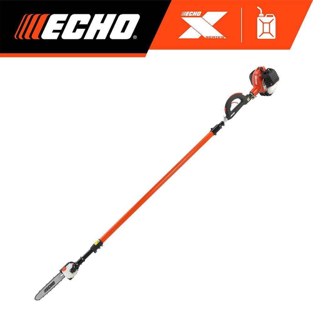ECHO 12 in. 25.4 cc Gas 2-Stroke X Series Telescoping Power Pole Saw with Loop Handle and Shaft Extending to 12.1 ft.