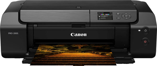 Canon – PIXMA PRO-200S Professional Wireless Inkjet Photo Printer – Black