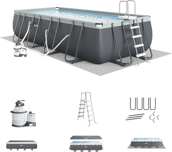 Intex Ultra XTR 24 ft. x 12 ft. Rectangular 52 in. Hard Sides