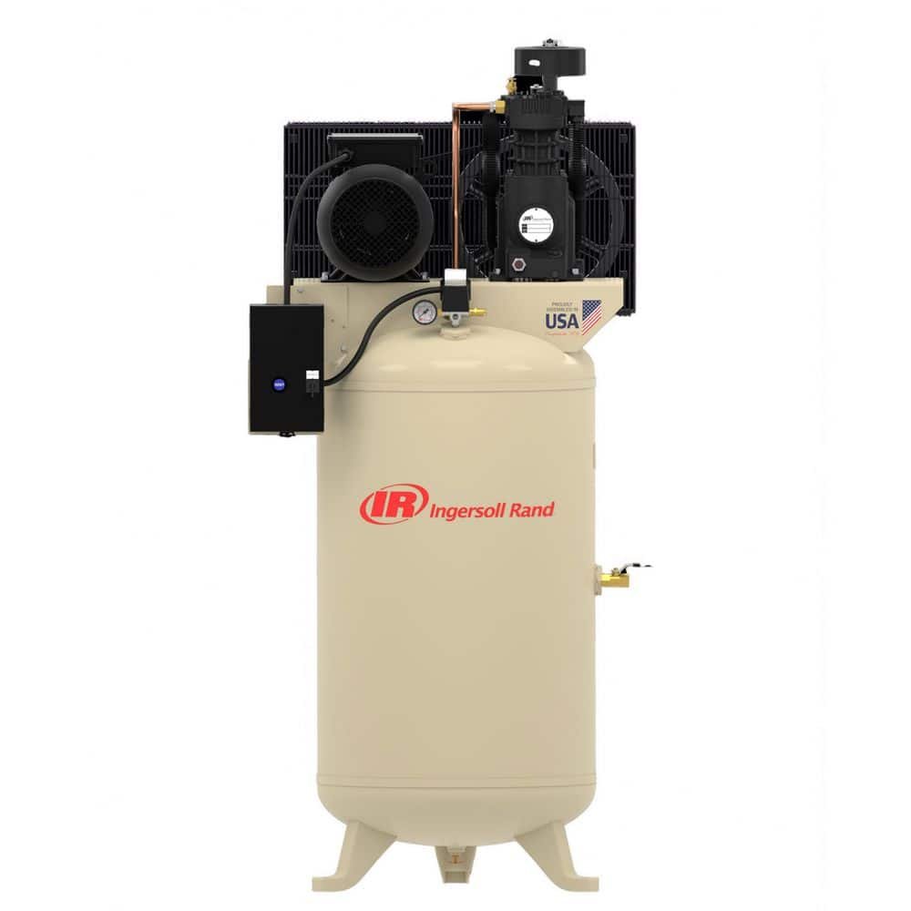 Ingersoll Rand 80 Gal. 175 PSI Vertical 7.5 HP 230-Volt 1-Phase Two Stage Electric Air Compressor 2200N7.5