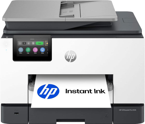 HP – OfficeJet Pro 9135 Wireless All-in-One Inkjet Printer, Scanner, Copier, AI-Enabled with 3 Months of Instant Ink –.