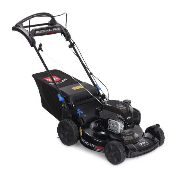 Toro Recycler Max Mower 163cc Briggs Engine Personal Pace with Smart Stow & Spin-Stop (22") #21486