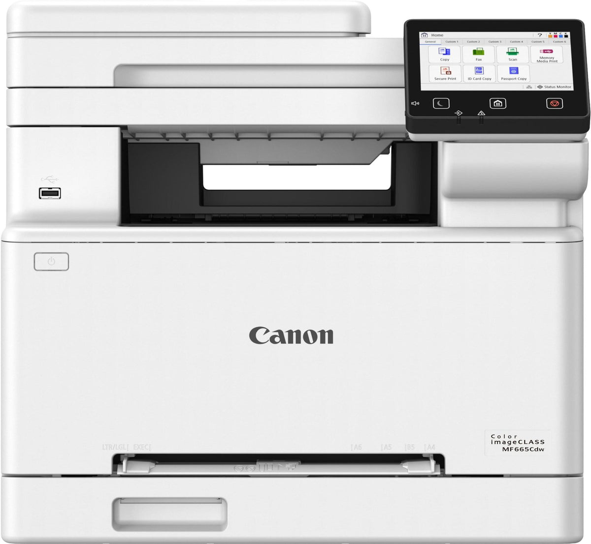 Canon – imageCLASS MF665Cdw Wireless Duplex Color All-In-One Laser Printer with Fax and 50-Sheet ADF – White