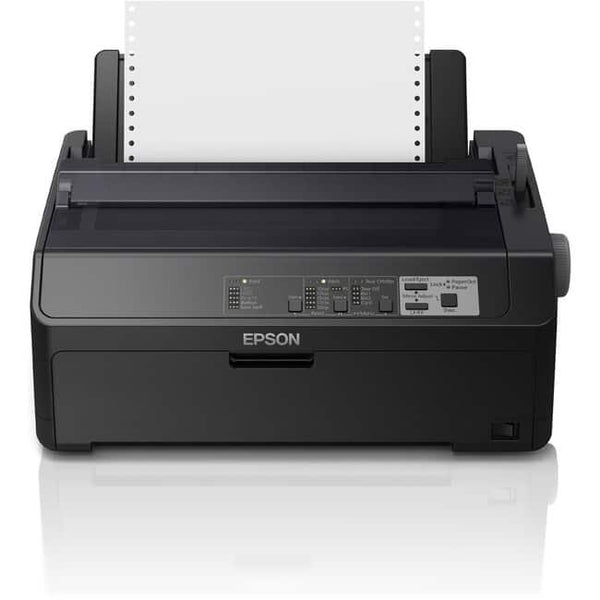 Epson – FX-890II 9-pin Dot Matrix Printer – Energy Star – 680 cps Mono – 8.50", 6.50", 9.50" Width x 11" – Monochrome