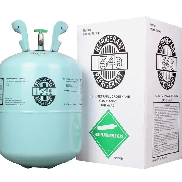 30lb R-134a Refrigerant, Automotive, 1/2 ACME