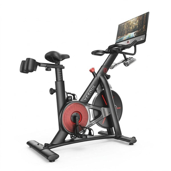 Yesoul Exercise Bike G1M Max (Bike with Screen) Smart Exercise Bike with 21.5" HD Screen,Low Noise Indoor Cycling Bike.