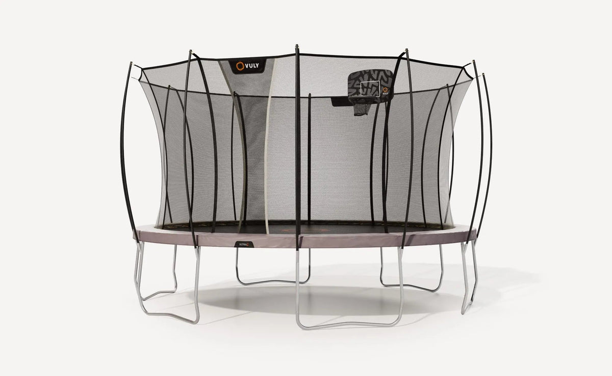 Vuly Trampoline Ultra 2 Round with Enclosure Large 13ft for Kids