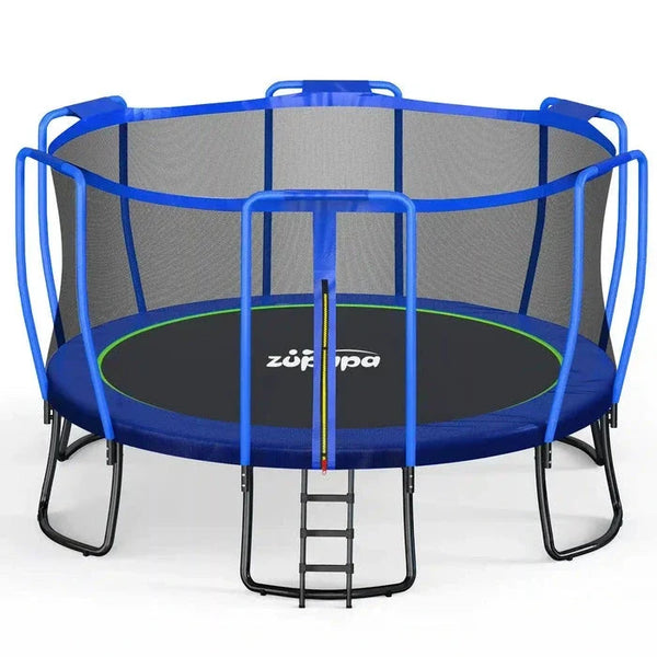 Zupapa 1500LBS Upgraded Trampoline 10-16FT