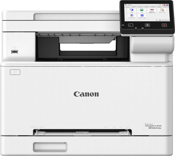 Canon – imageCLASS MF662Cdw Wireless Duplex All-In-One Color Laser Printer – White