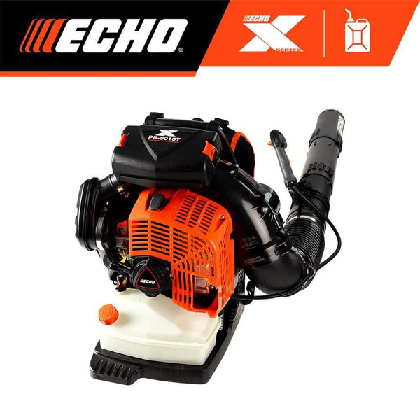 ECHO 220 MPH 1110 CFM 79.9 cc Gas 2-Stroke X Series Backpack Blower with Tube-Mounted Throttle PB-9010T