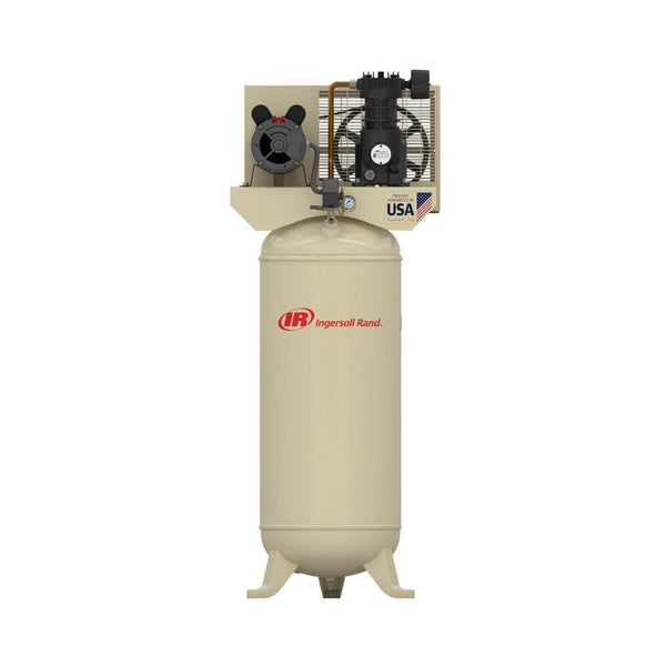 Ingersoll Rand 60 Gal. 135 PSI SS3 Vertical 3 HP 230-Volt 1-Phase Single-Stage Stationary Electric Air Compressor SS3L3