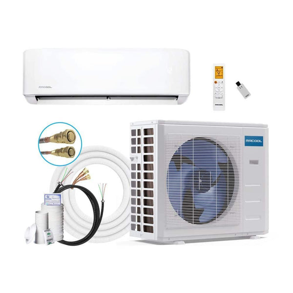 MRCOOL DIY 5th Gen 18000 BTU 22.5 SEER2 1.5-Ton Mini-Split Heat Pump Complete System-25 ft. Pre-Charged Line.