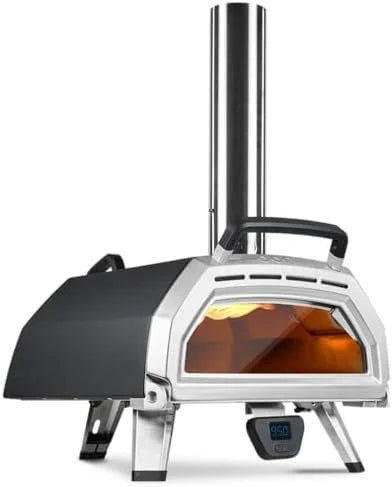 Ooni Karu 16 Multi-Fuel Outdoor Pizza Oven – Wood and Gas Fired Oven – Outdoor Cooking Pizza Oven – Fire and Stonebaked.