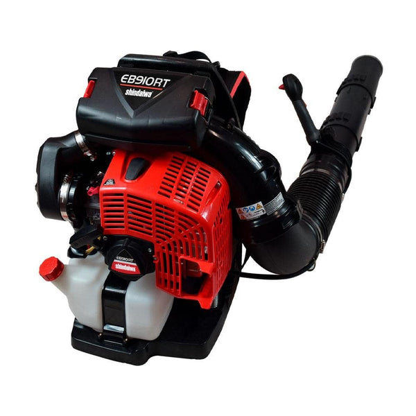 Shindaiwa 220 MPH 1110 CFM 79.9 cc Gas 2-Stroke Backpack Leaf Blower with Tube Throttle and Integrated Back Cooling.