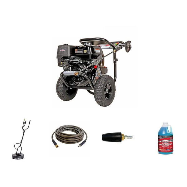 SIMPSON 4200 PSI 4.0 GPM Gas Pressure Washer with HONDA GX390, 20 in. Surface Cleaner, 100 ft. Hose