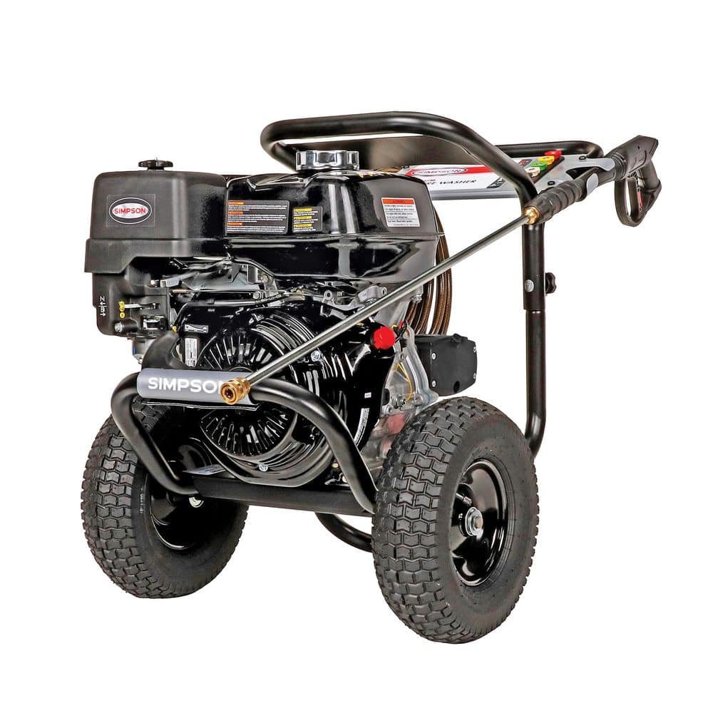 SIMPSON 4400 PSI 4.0 GPM Gas Pressure Washer with CRX420 Engine, Heavy-Duty Commercial Cold Water Power Washer ps60843