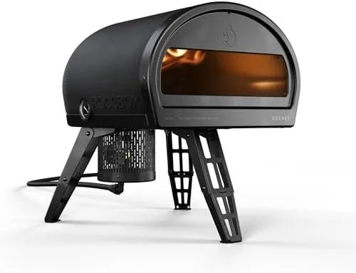 Gozney Roccbox Outdoor Pizza Oven, Black, Portable, Gas & Wood Fired, Restaurant-Grades
