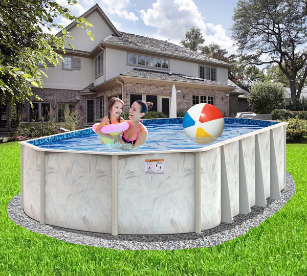 Coastal 5" Steel Frame Oval Swimming Pool & Bundles